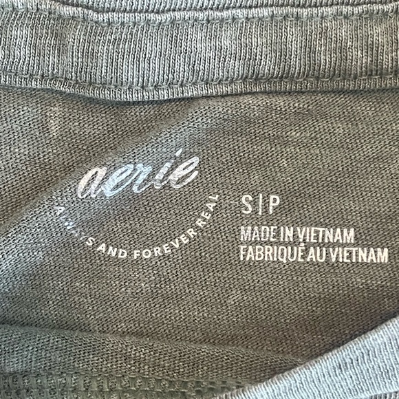 Aerie Soft Lightweight Tee Women's Small Petite - Ultra Thin & Breathable - Picture 4 of 7